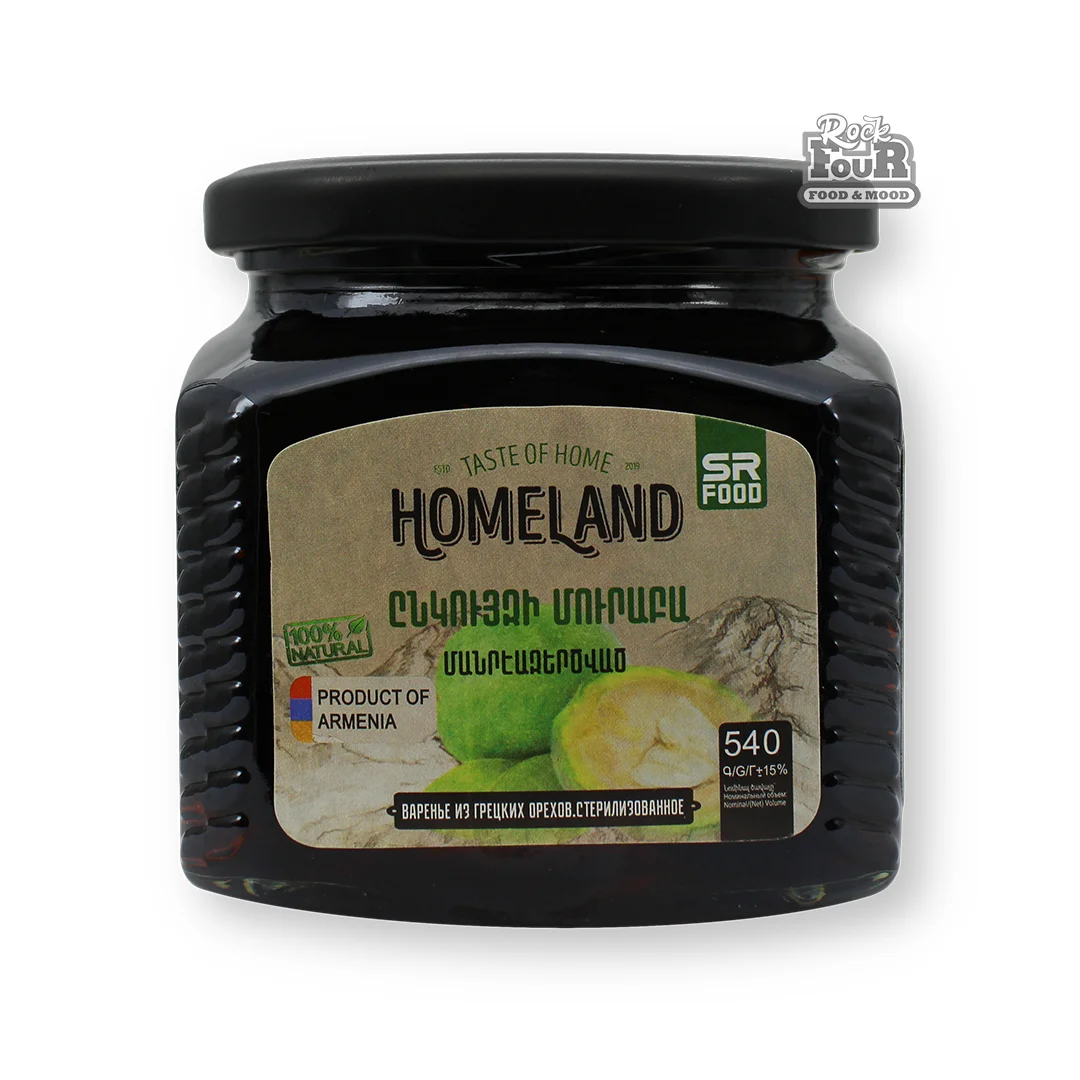 Jam "Homeland" walnut 540g
